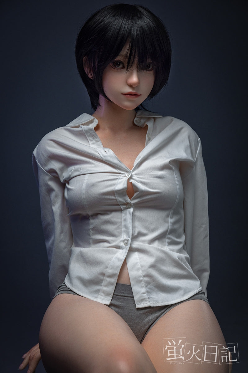 蛍火日記-菜々子 フルシリコン製 ほのかに透ける白シャツ ラブドール