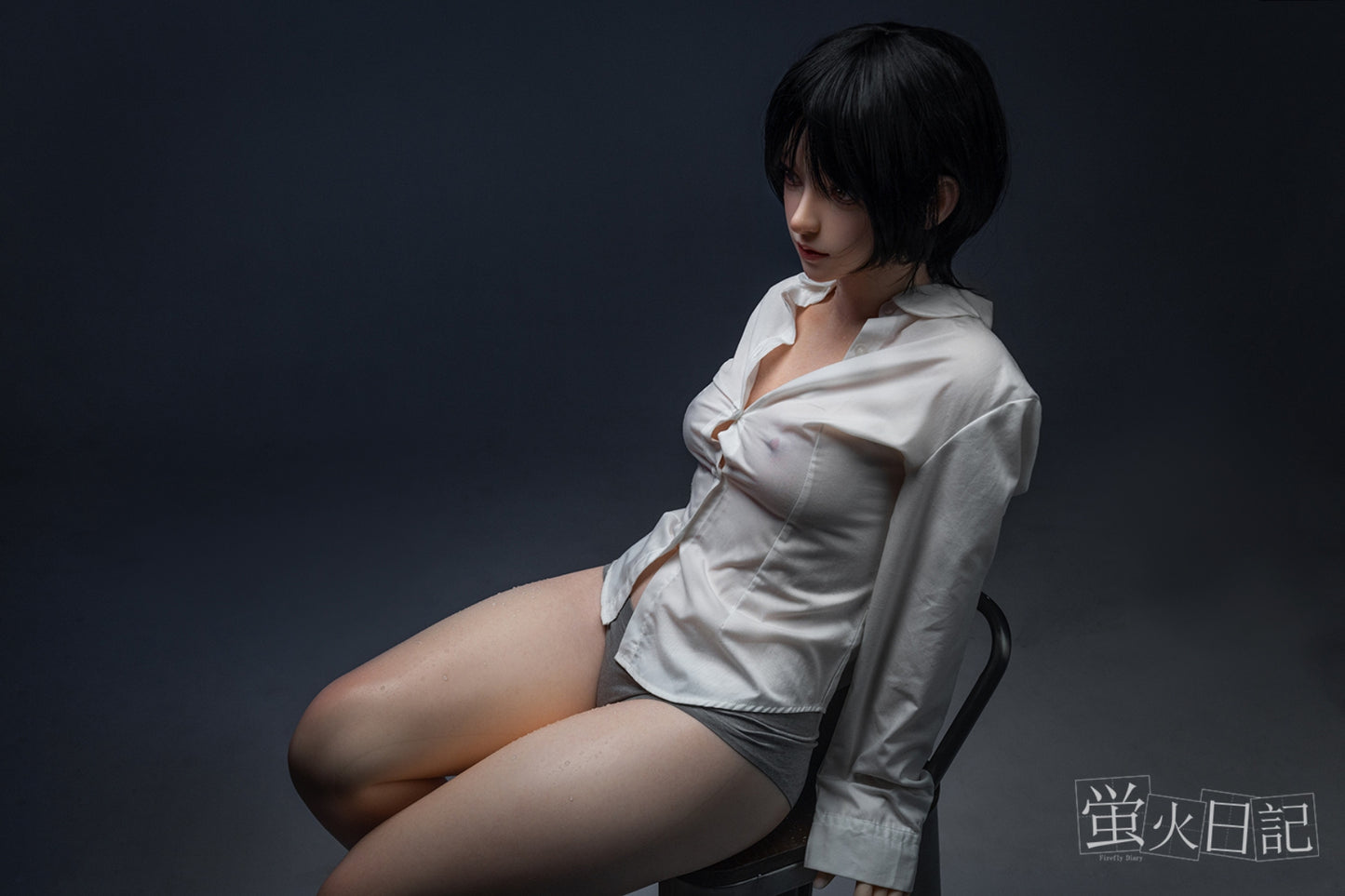 蛍火日記-菜々子 フルシリコン製 ほのかに透ける白シャツ ラブドール