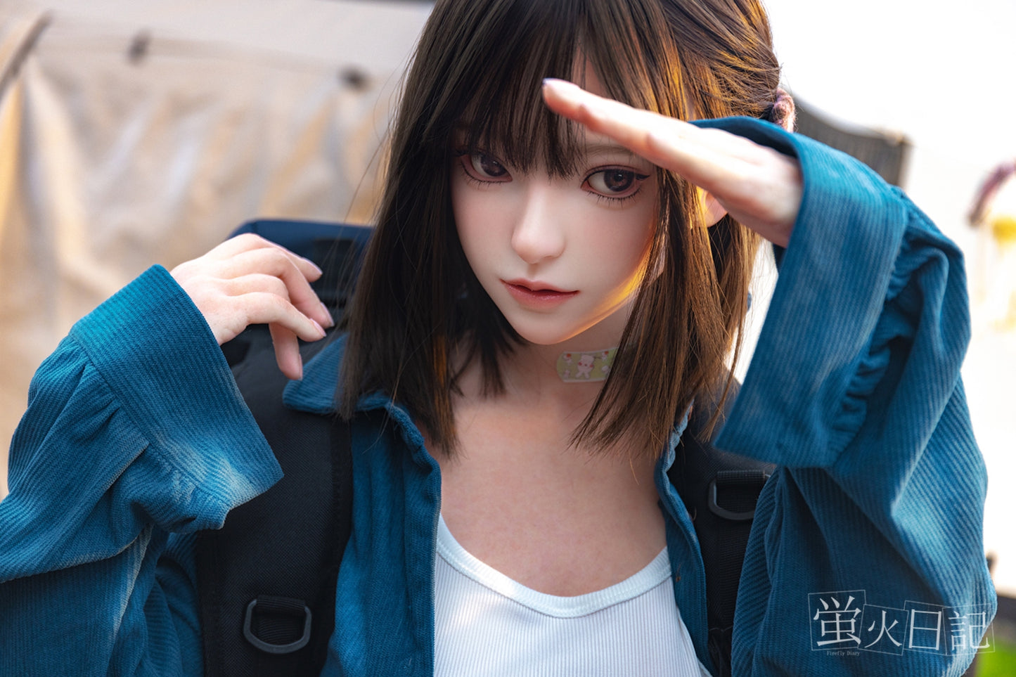 蛍火日記-菜々子 フルシリコン製  アウトドアガール ラブドール