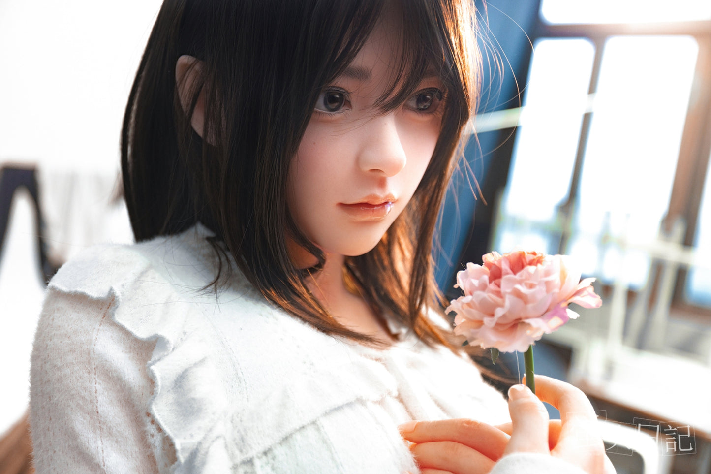 蛍火日記-琉璃 フルシリコン製 白いワンピースのレディ ラブドール