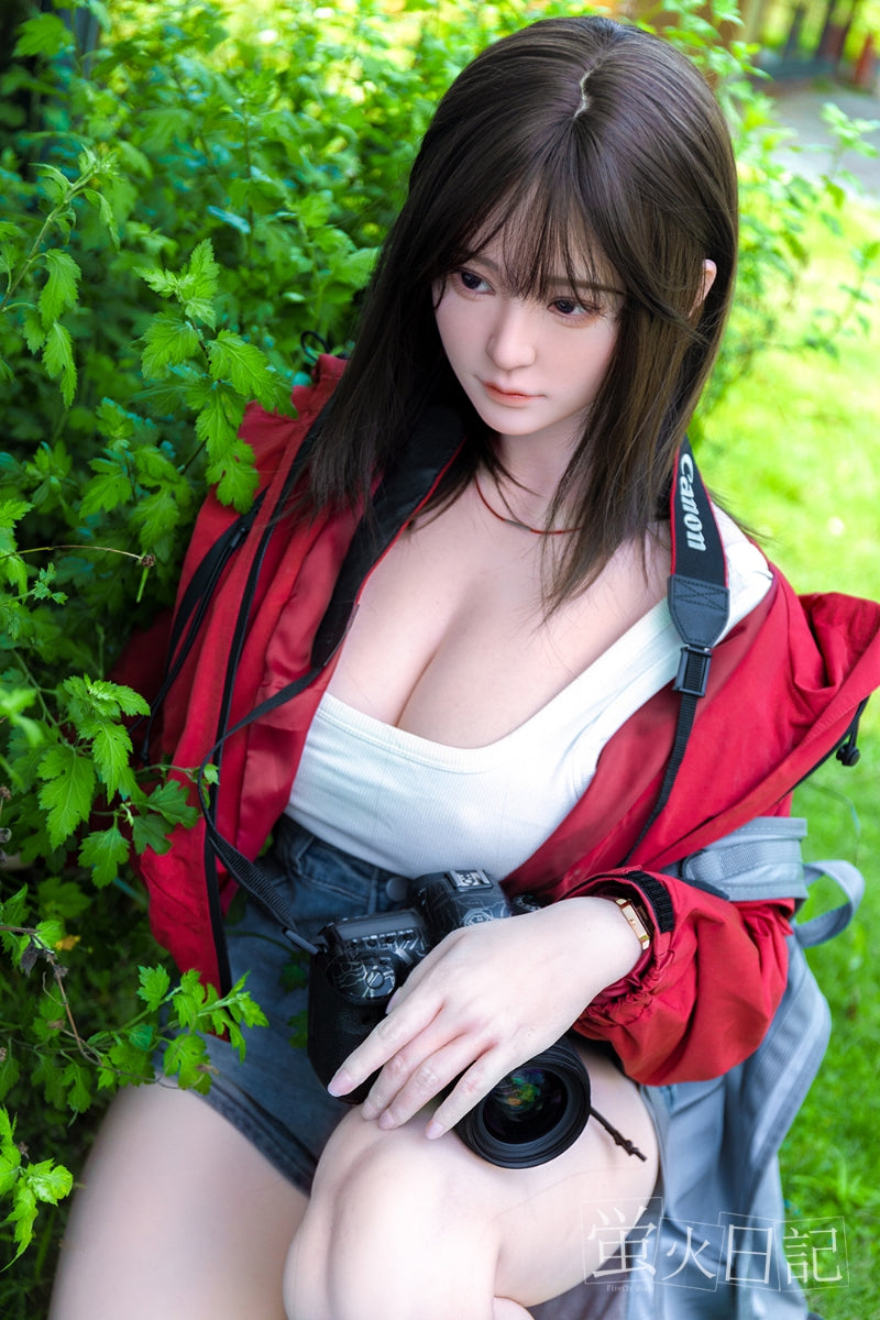 蛍火日記-久川 フルシリコン製 旅するカメラ少女 リュックに詰めた青春 ラブドール