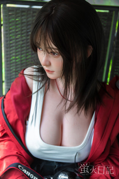 蛍火日記-久川 フルシリコン製 旅するカメラ少女 リュックに詰めた青春 ラブドール
