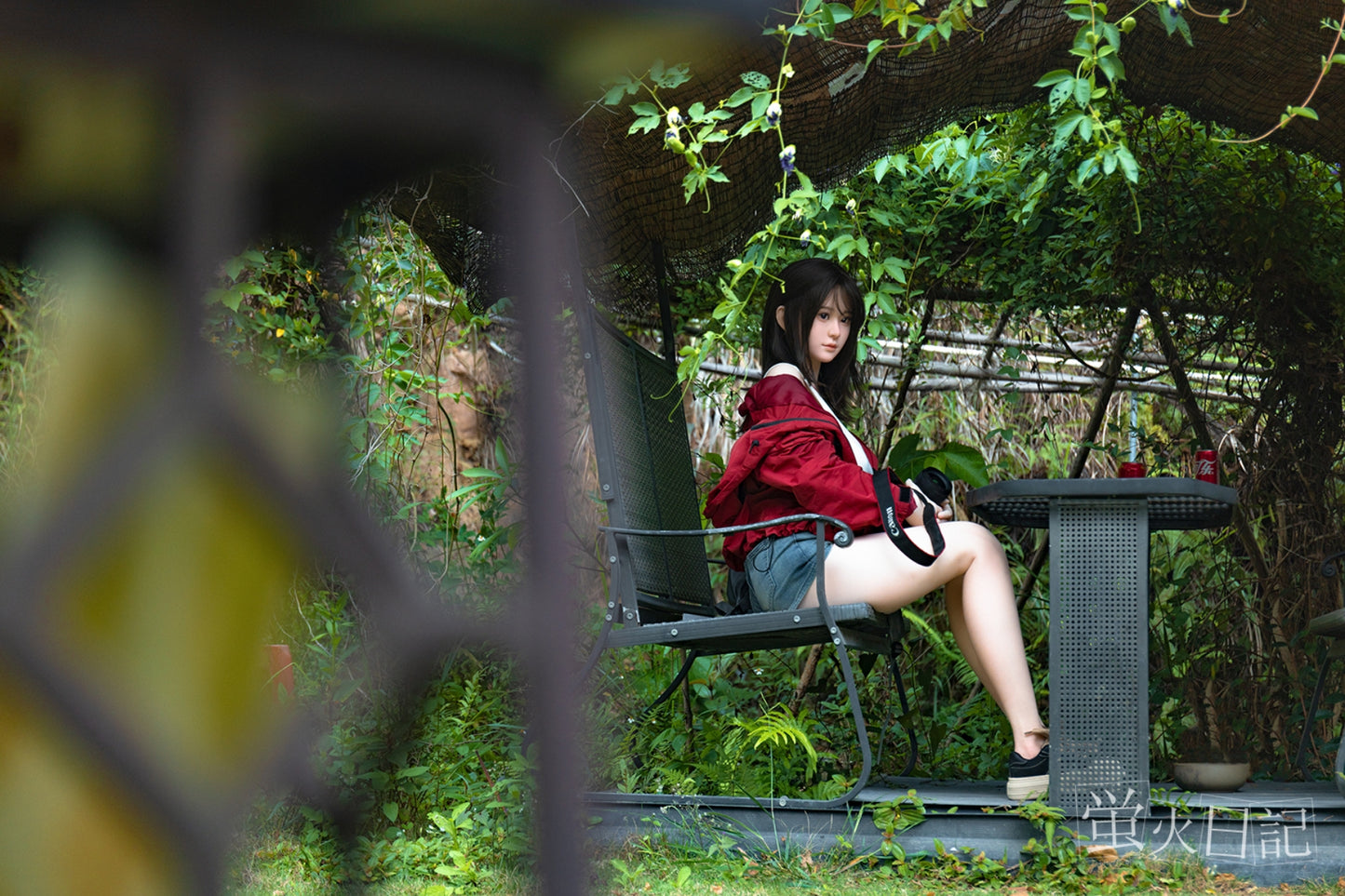 蛍火日記-久川 フルシリコン製 旅するカメラ少女 リュックに詰めた青春 ラブドール