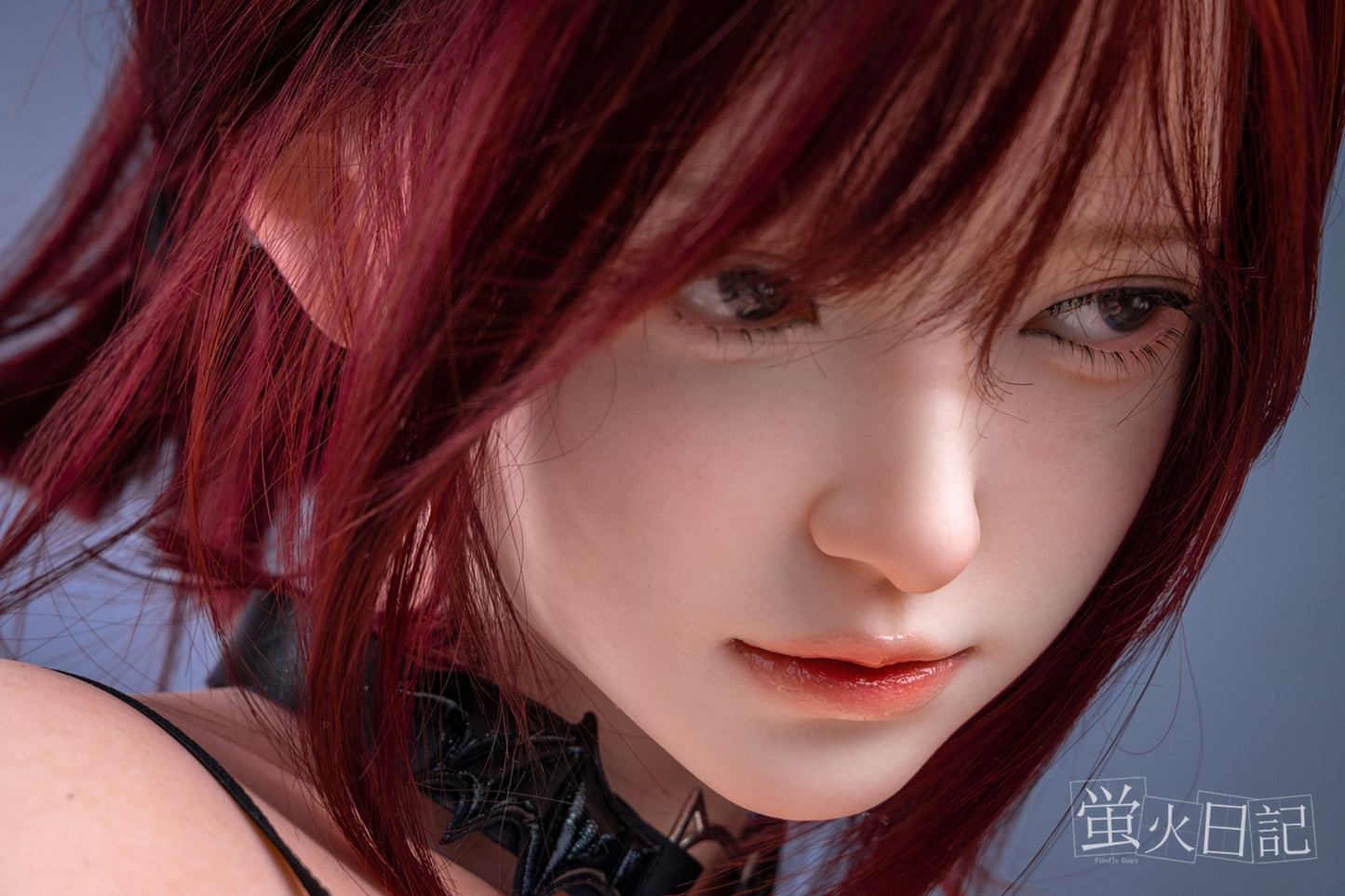 蛍火日記-小里森 フルシリコン製 赤髪の少女 ラブドール