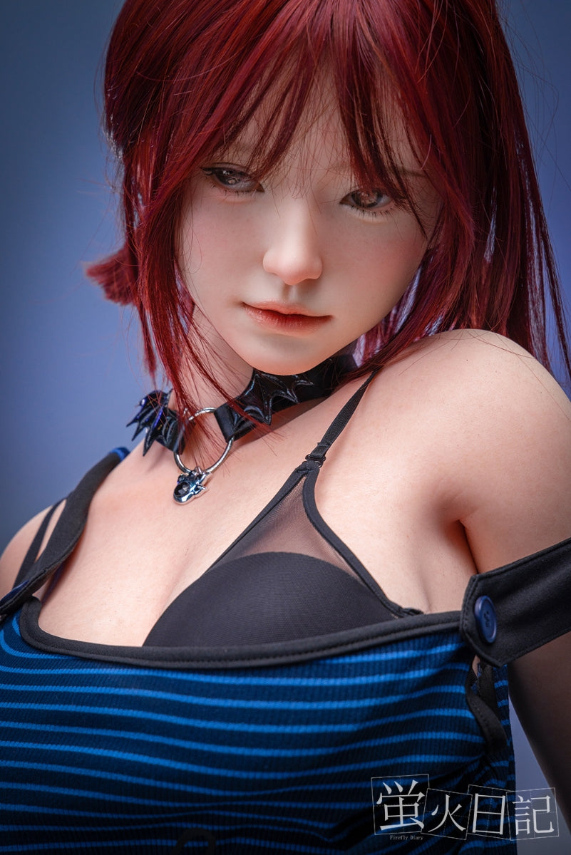 蛍火日記-小里森 フルシリコン製 赤髪の少女 ラブドール