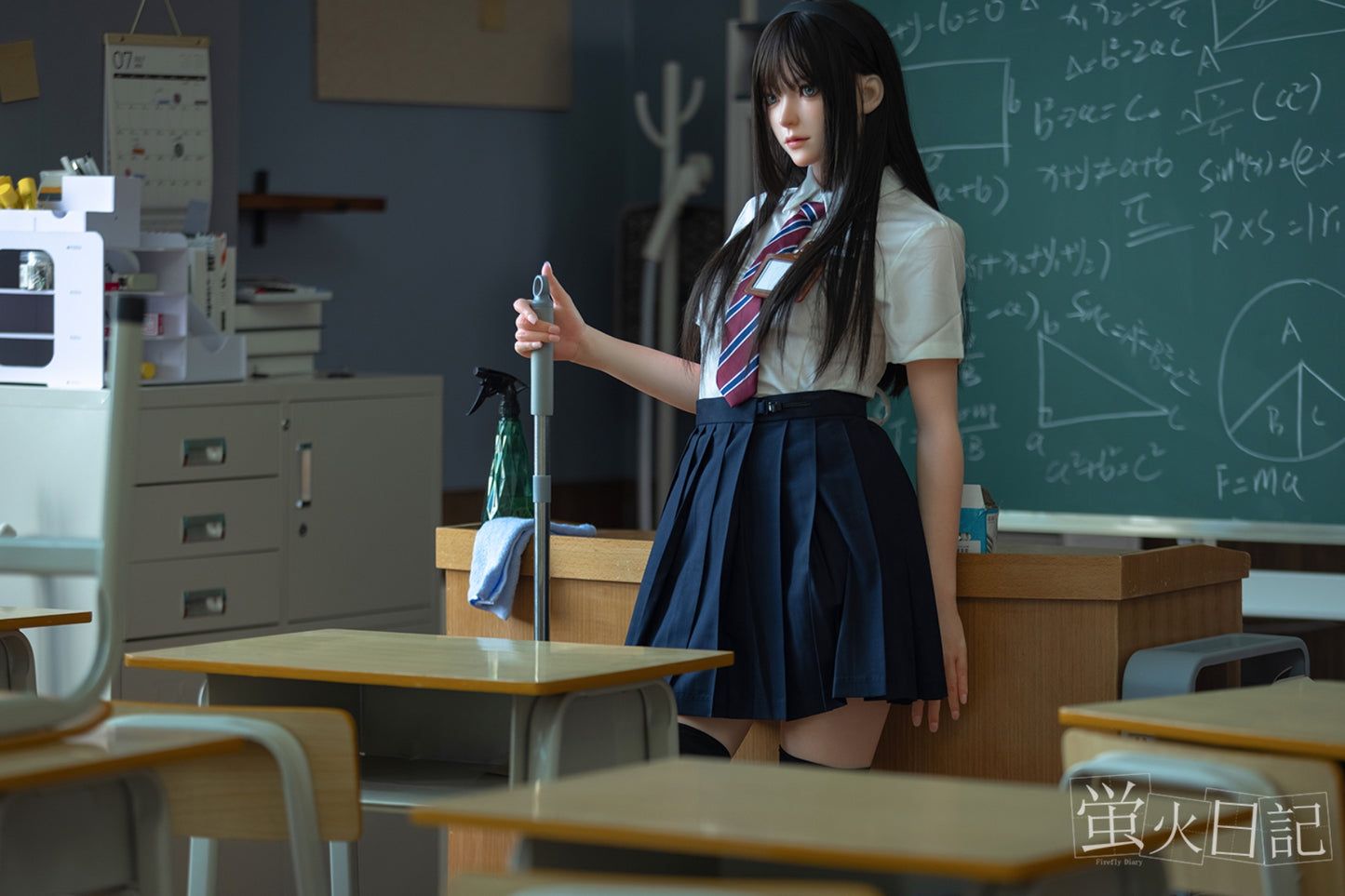 蛍火日記-天城 フルシリコン製 教室 ラブドール