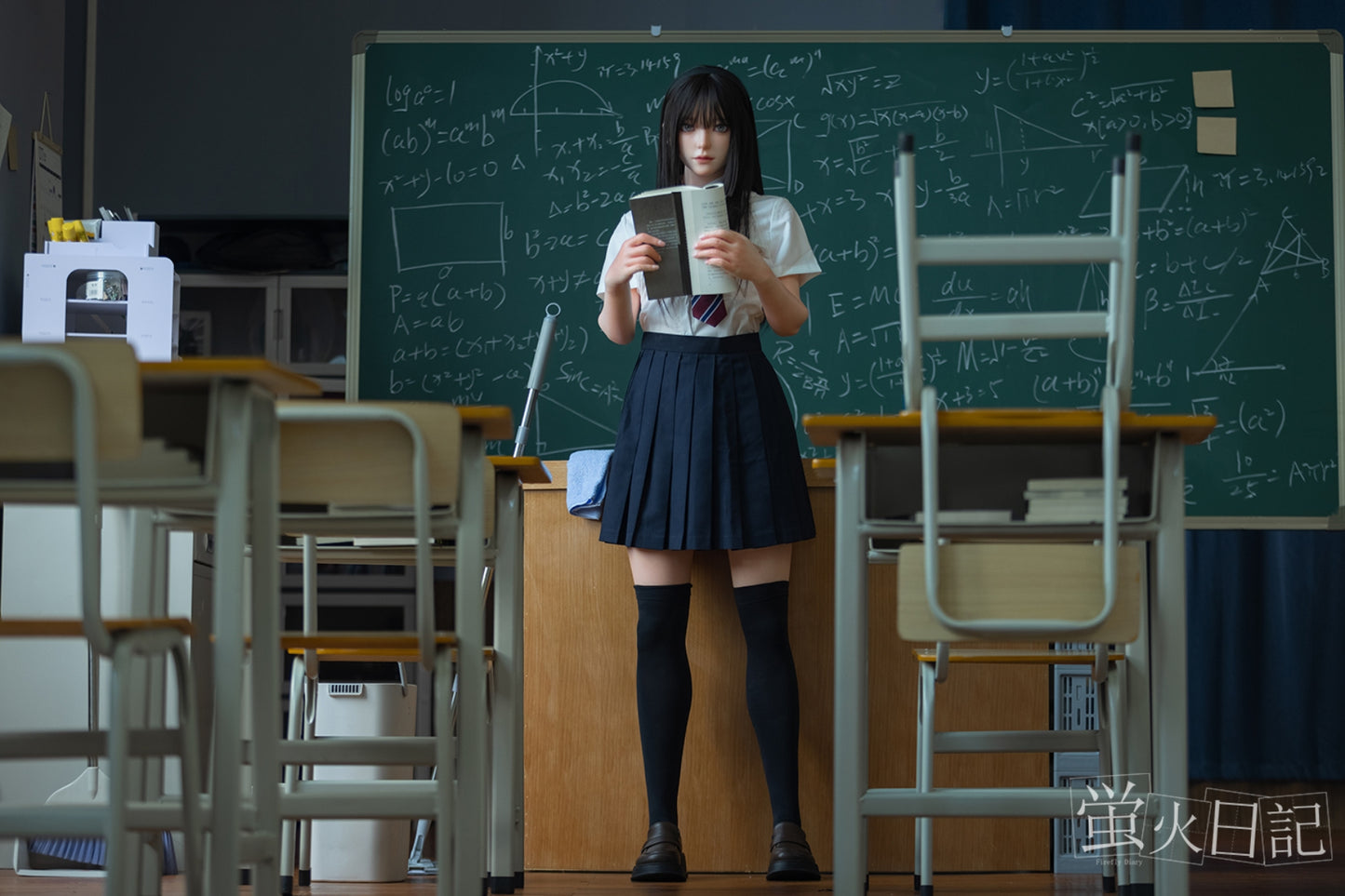 蛍火日記-天城 フルシリコン製 教室 ラブドール