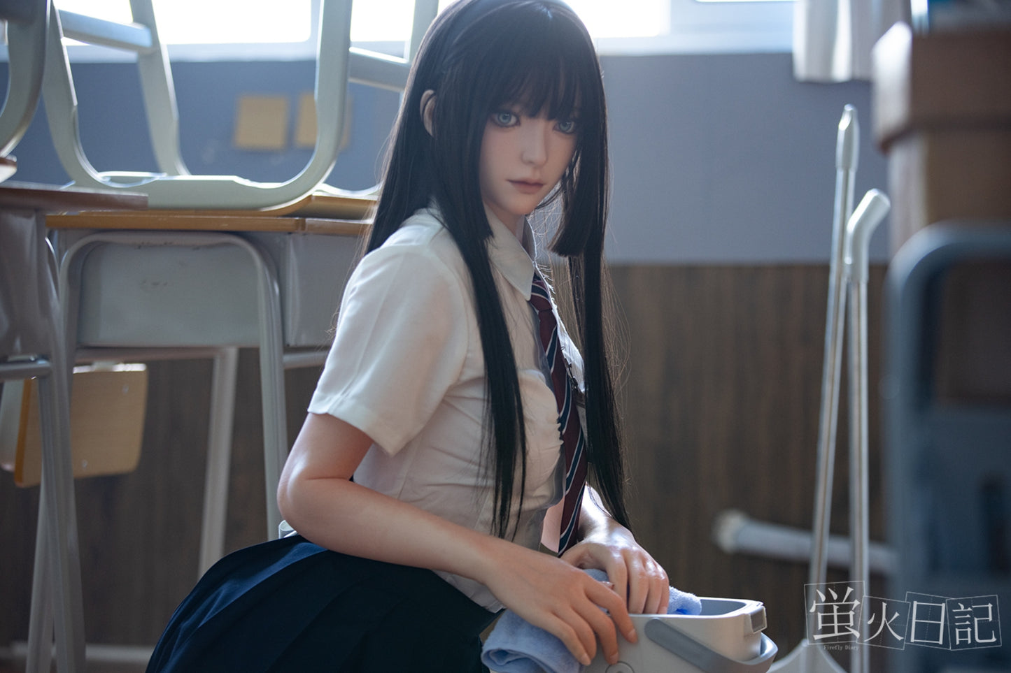 蛍火日記-天城 フルシリコン製 教室 ラブドール
