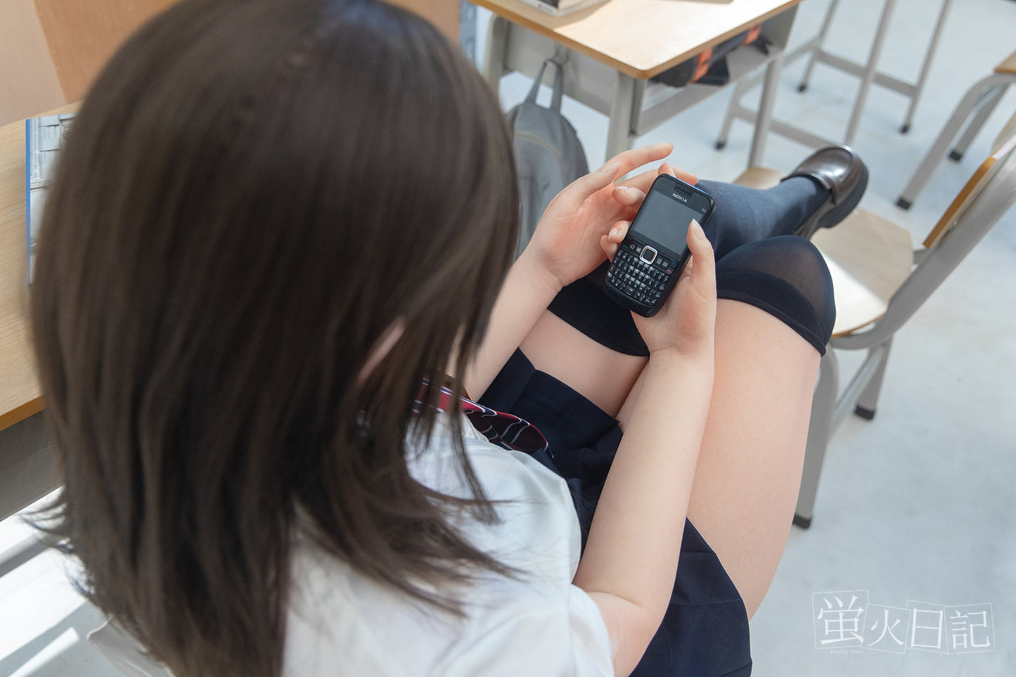 蛍火日記-琉璃 フルシリコン製 セーラー服 ラブドール