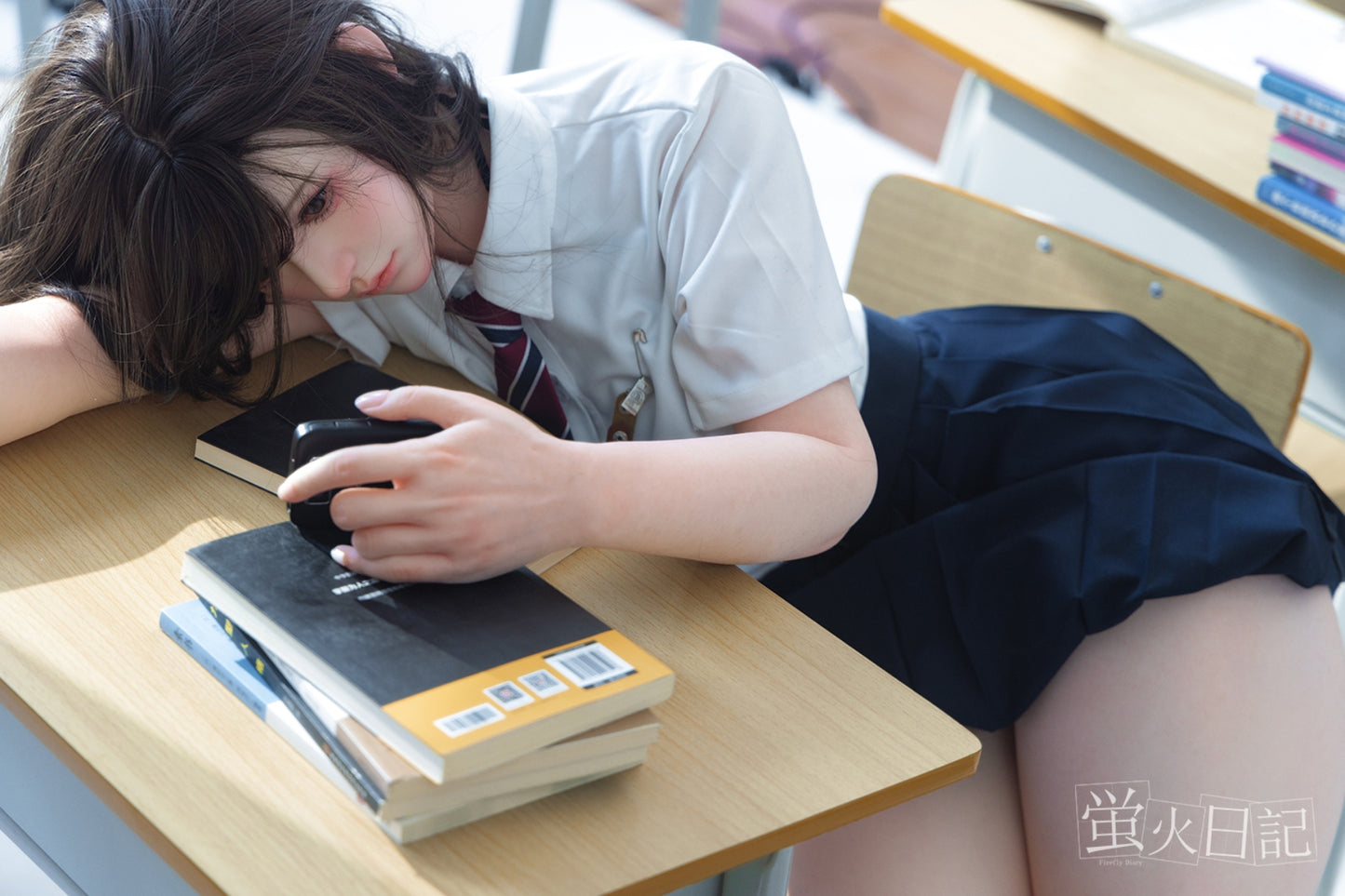 蛍火日記-琉璃 フルシリコン製 セーラー服 ラブドール