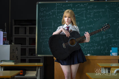 蛍火日記-西风 フルシリコン製 金髪教室の少女 ラブドール