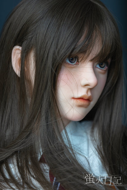 蛍火日記-琉璃 フルシリコン製 夕焼け教室 ラブドール