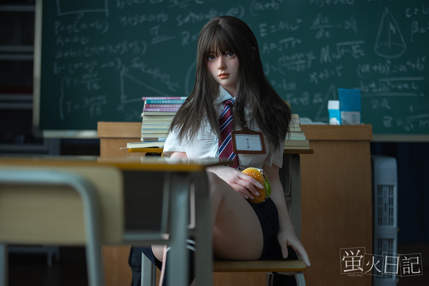 蛍火日記-琉璃 フルシリコン製 夕焼け教室 ラブドール