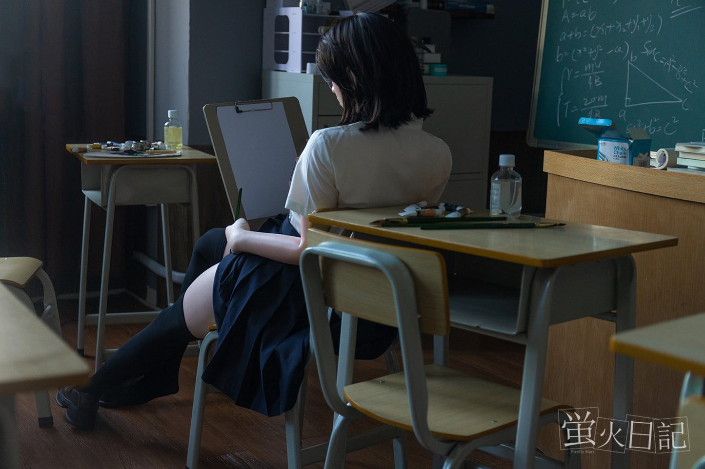 蛍火日記-雪莉 フルシリコン製 教室 ラブドール