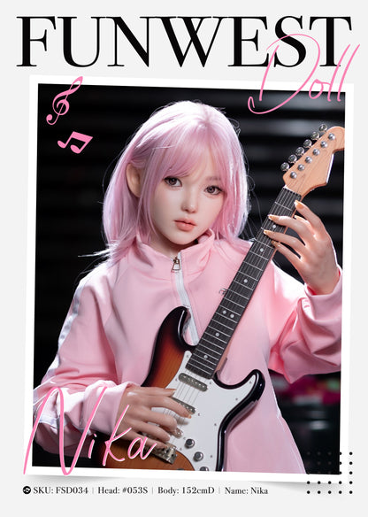 蒼苑-シリコン ヘッド FunWestDoll