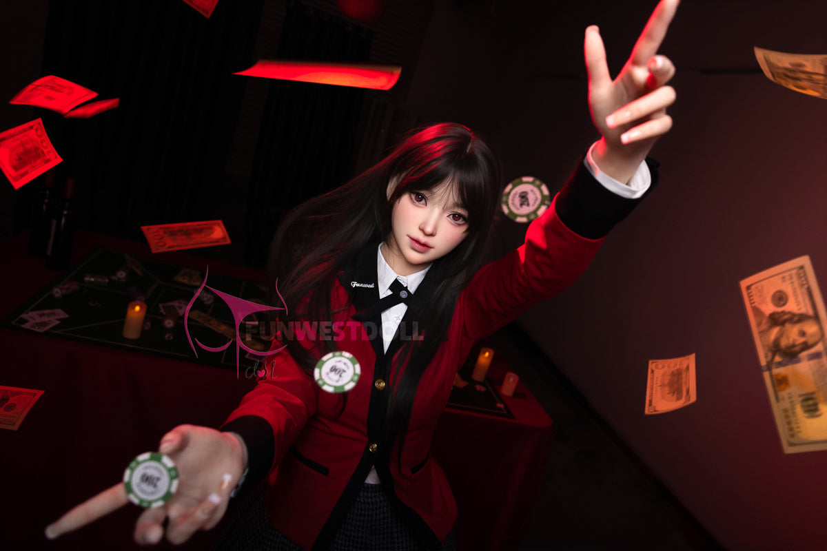 雪羽-シリコン ヘッド FunWestDoll