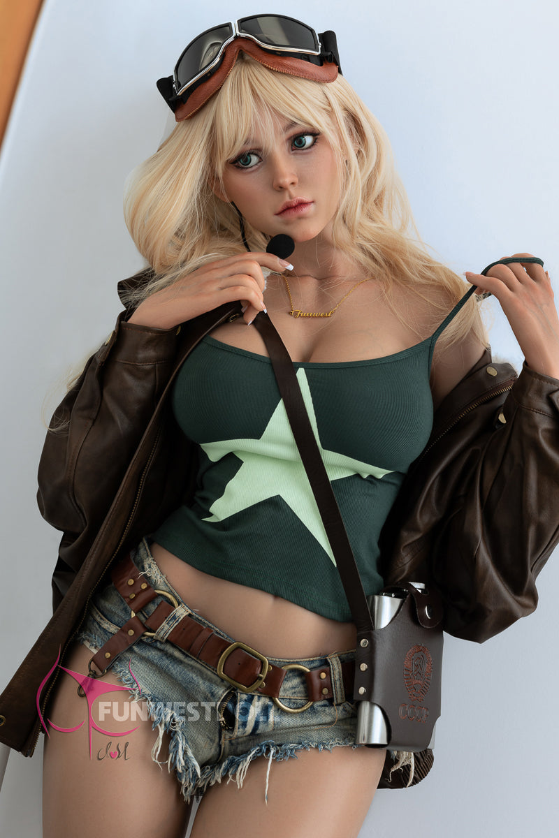 苔詩-シリコン ヘッド FunWestDoll