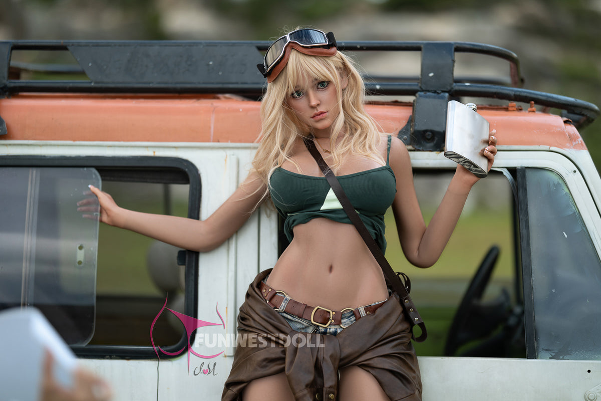 苔詩-シリコン ヘッド FunWestDoll