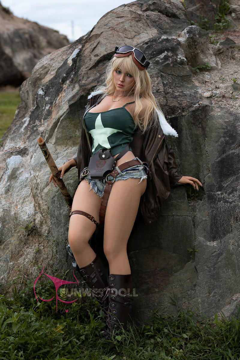 苔詩-シリコン ヘッド FunWestDoll