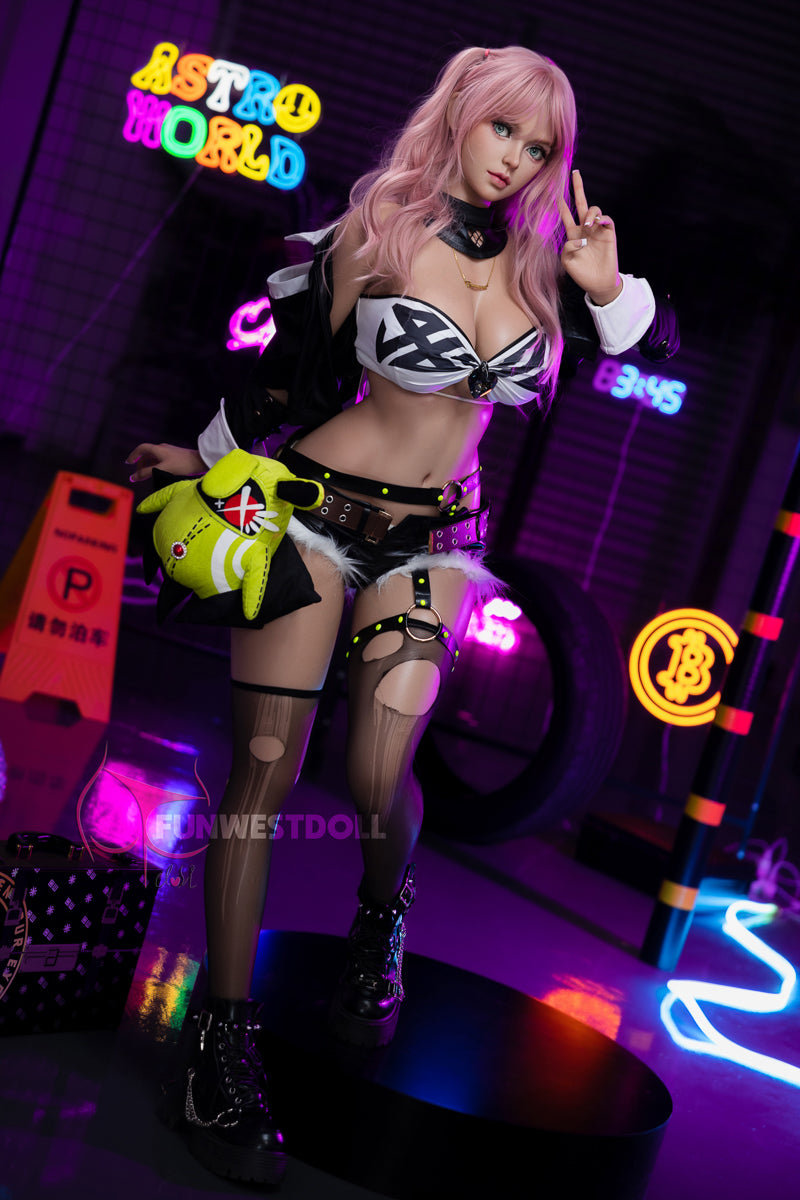 寧音-シリコン ヘッド FunWestDoll