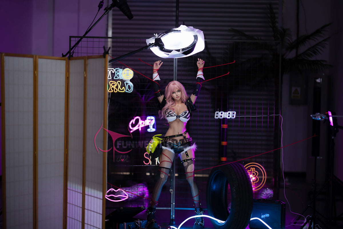 寧音-シリコン ヘッド FunWestDoll