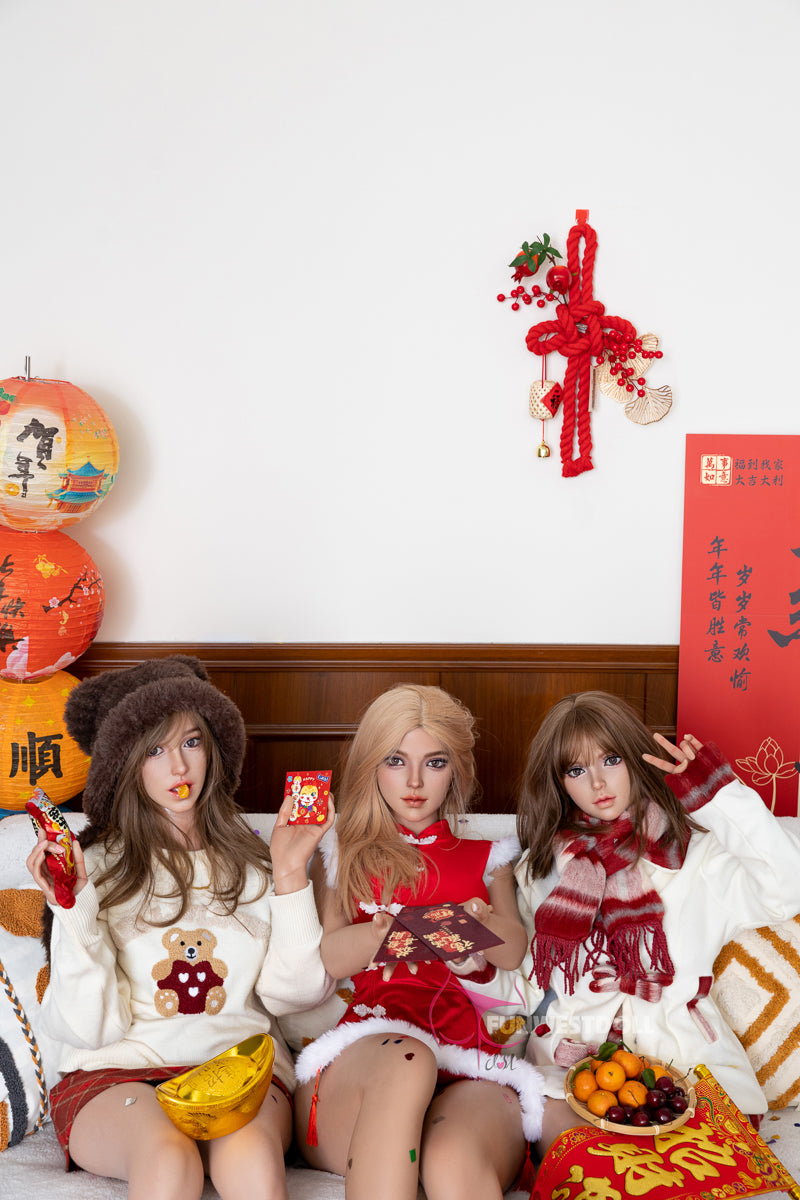 泡沫-シリコン ヘッド FunWestDoll