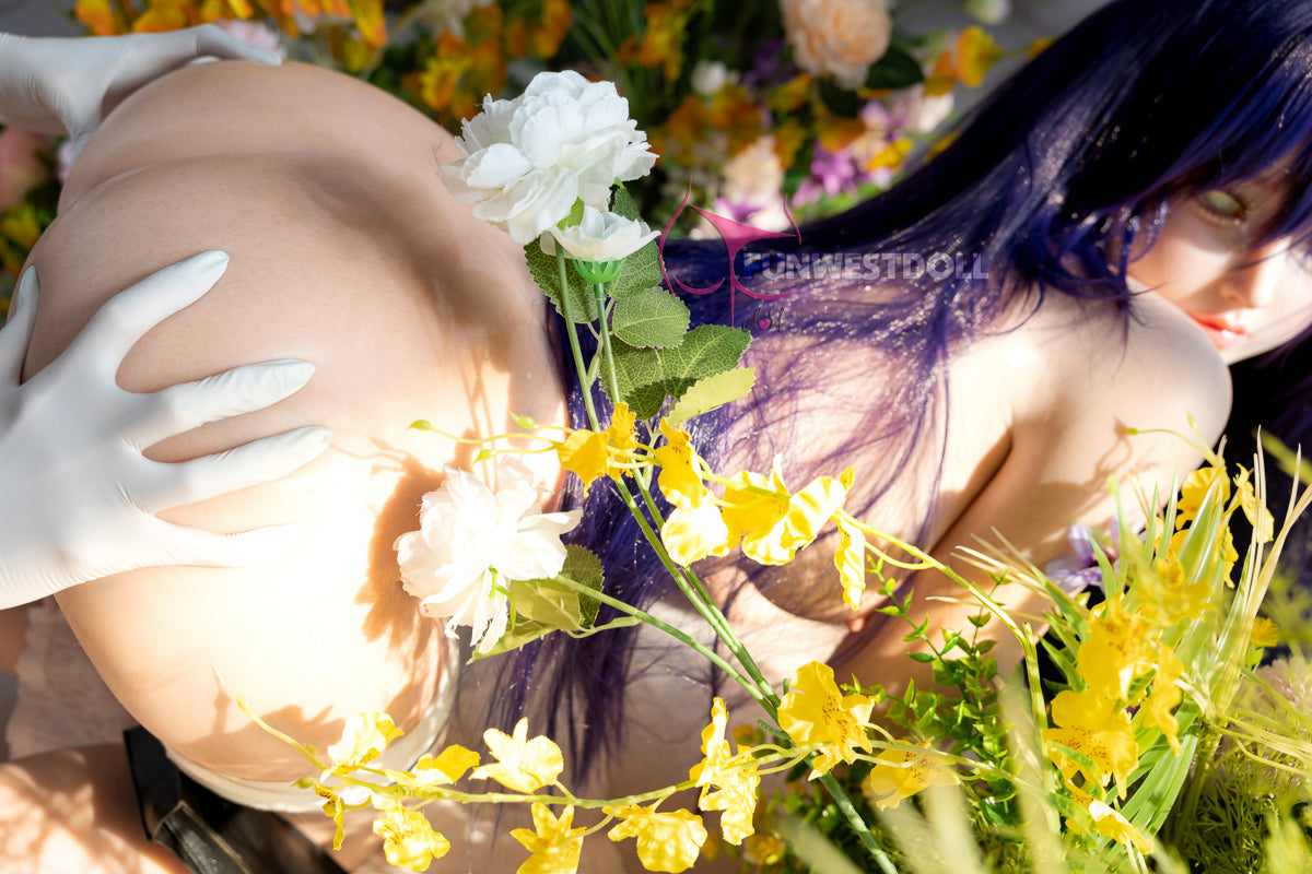 夢路-シリコン ヘッド FunWestDoll