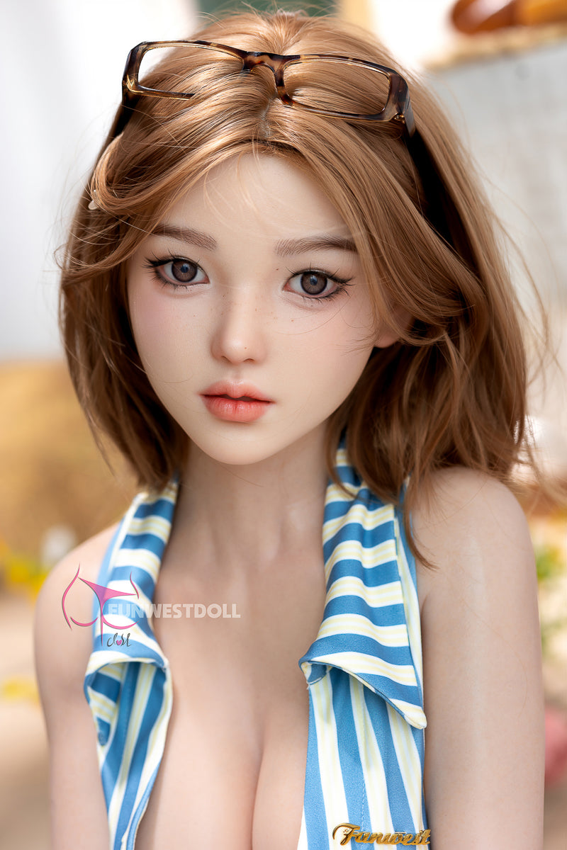 月珀-シリコン ヘッド FunWestDoll