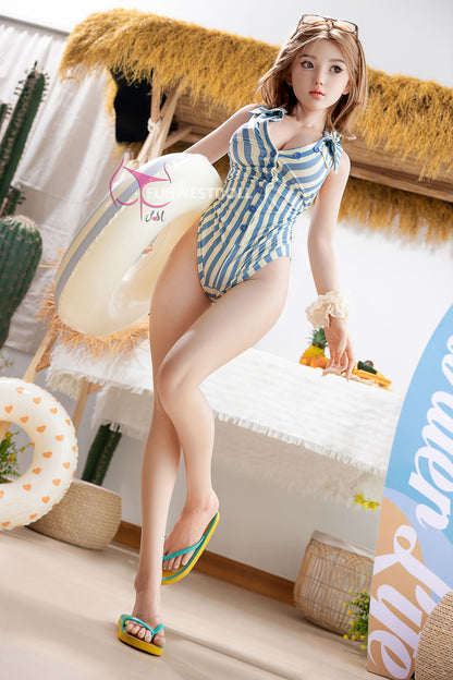 月珀-シリコン ヘッド FunWestDoll