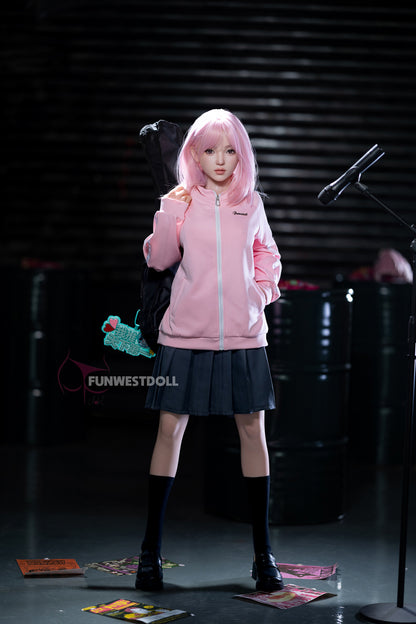 蒼苑-シリコン ヘッド FunWestDoll