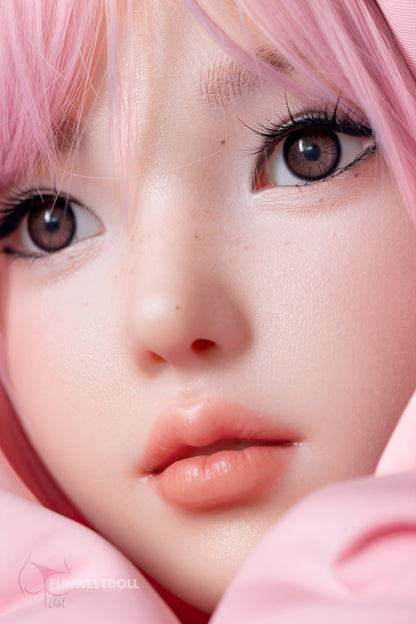 蒼苑-シリコン ヘッド FunWestDoll