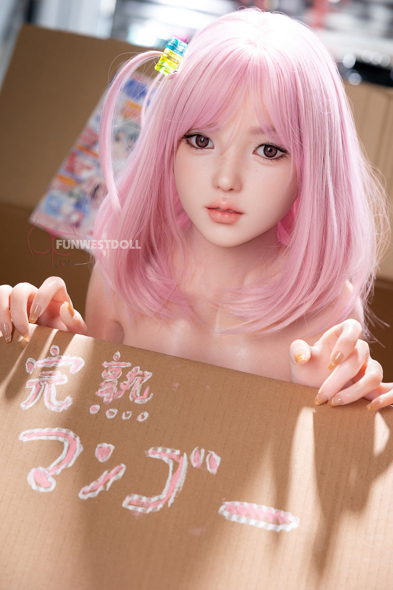 蒼苑-シリコン ヘッド FunWestDoll