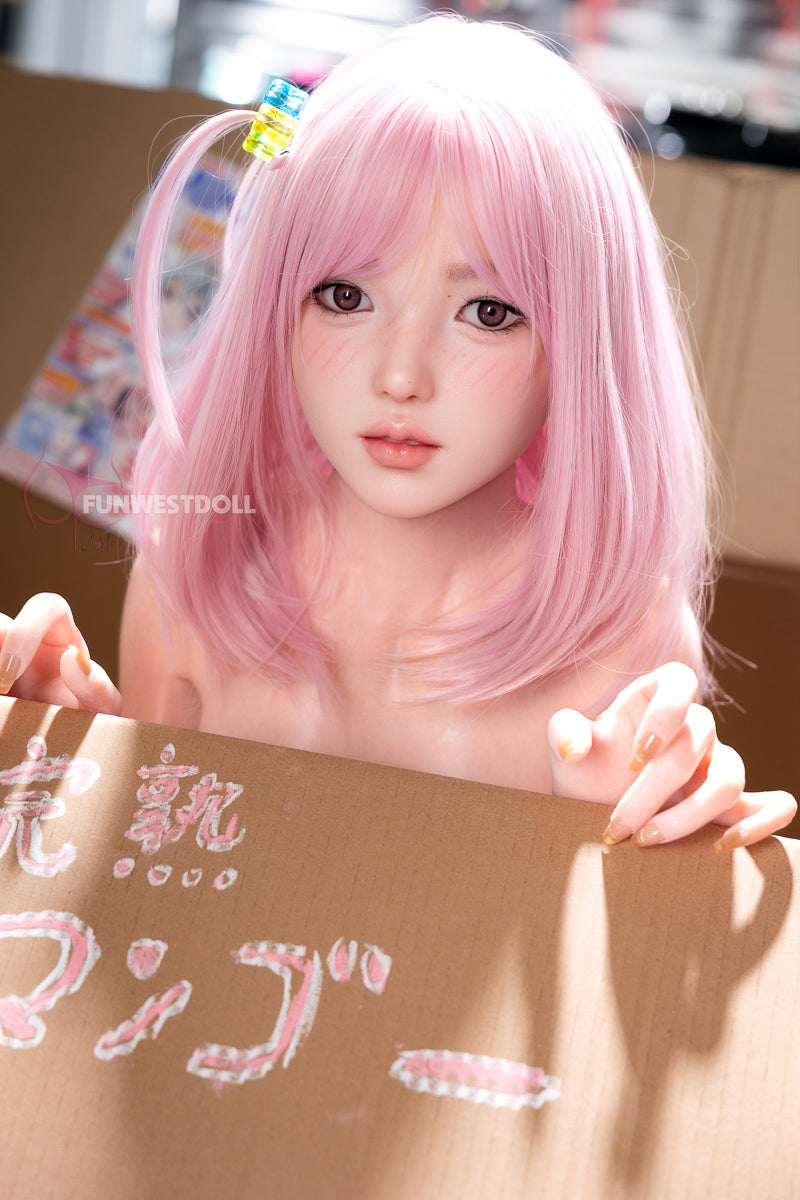 蒼苑-シリコン ヘッド FunWestDoll