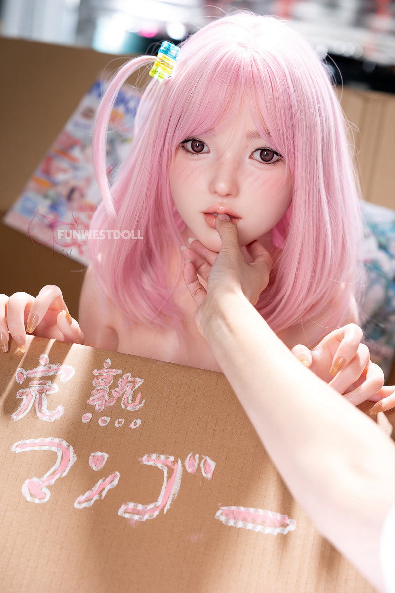 蒼苑-シリコン ヘッド FunWestDoll