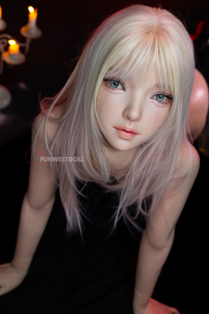 菫朔-シリコン ヘッド FunWestDoll