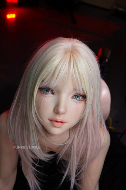 菫朔-シリコン ヘッド FunWestDoll