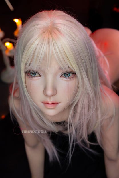 菫朔-シリコン ヘッド FunWestDoll