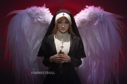 汐見-シリコン ヘッド FunWestDoll