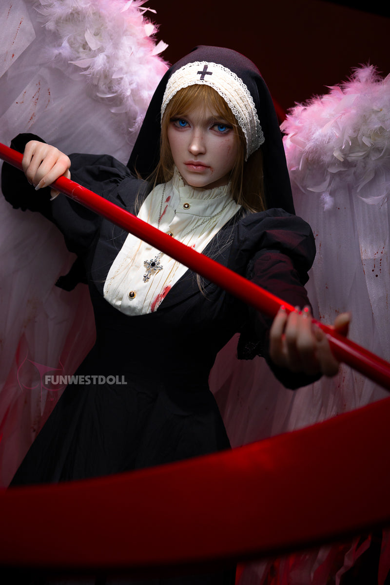 汐見-シリコン ヘッド FunWestDoll
