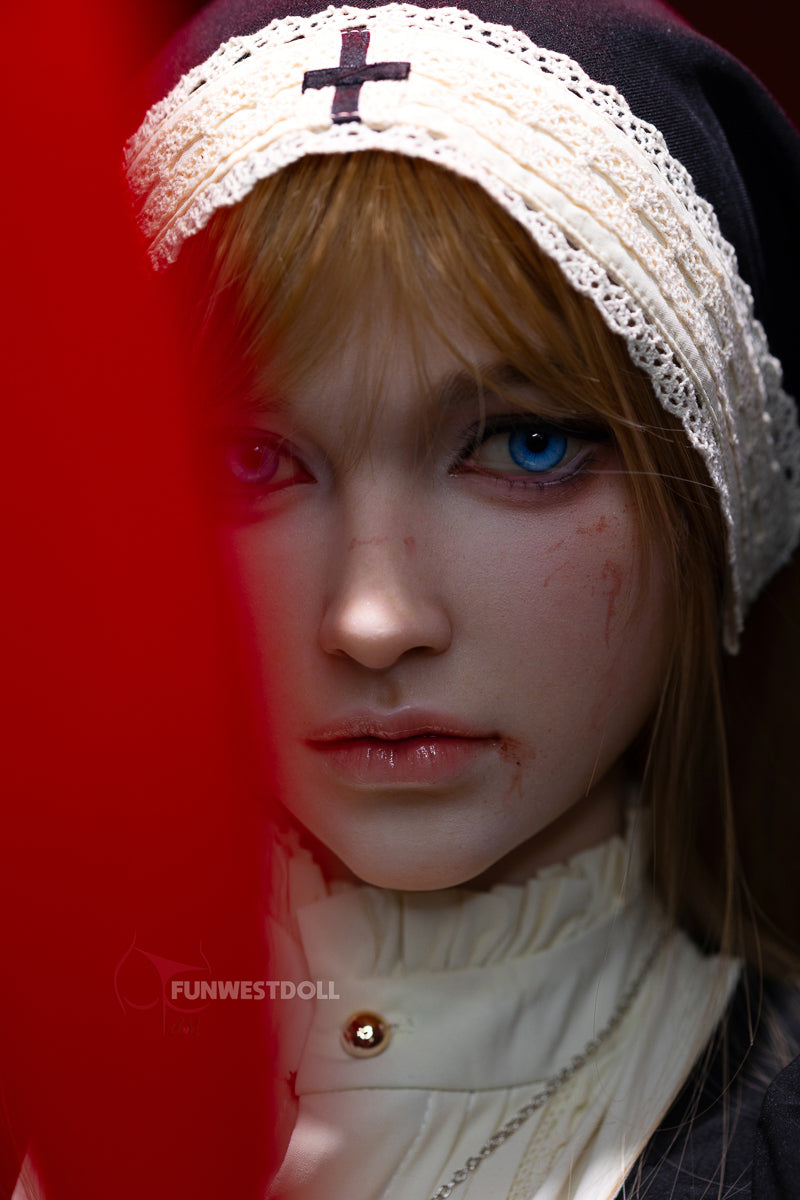 汐見-シリコン ヘッド FunWestDoll