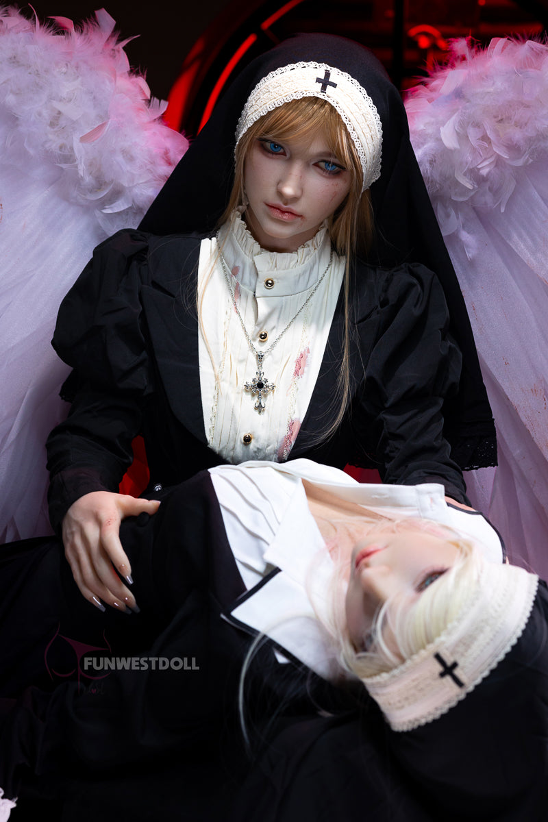 汐見-シリコン ヘッド FunWestDoll