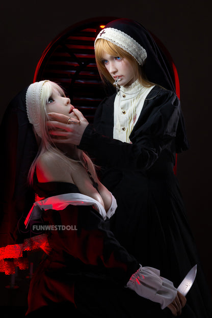 汐見-シリコン ヘッド FunWestDoll