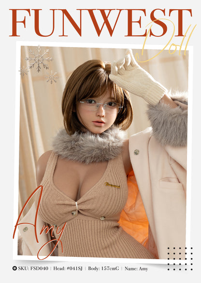 霧禾-シリコン ヘッド FunWestDoll