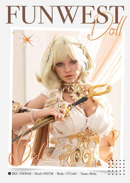 棠葉-シリコン ヘッド FunWestDoll