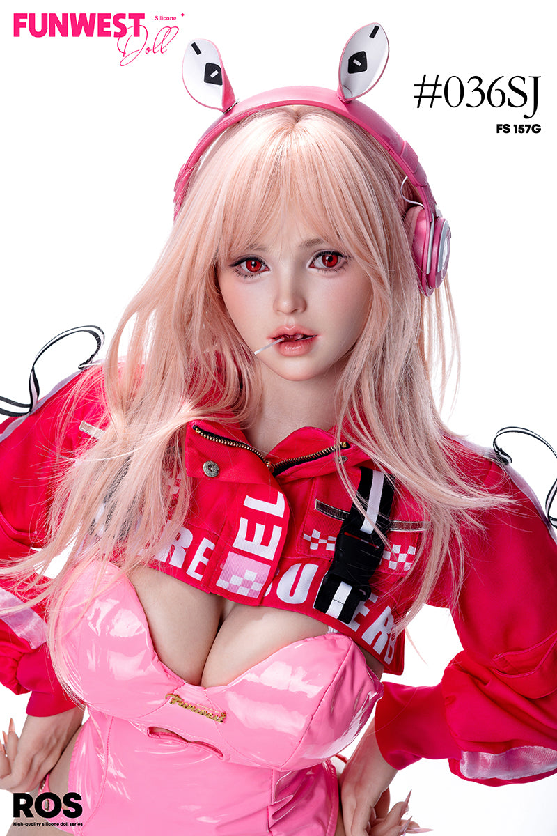 霜見-シリコン ヘッド FunWestDoll