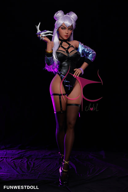 白妙-シリコン ヘッド FunWestDoll