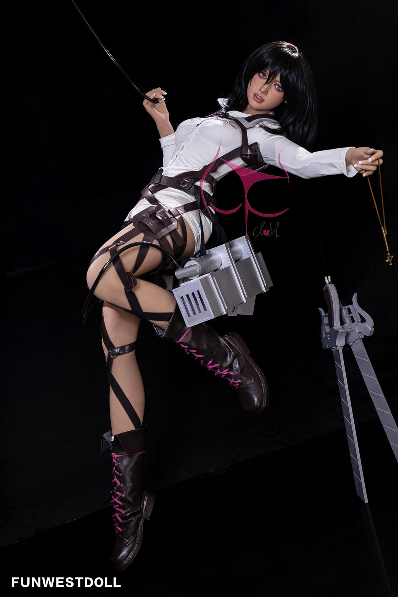 詩歩-シリコン ヘッド FunWestDoll