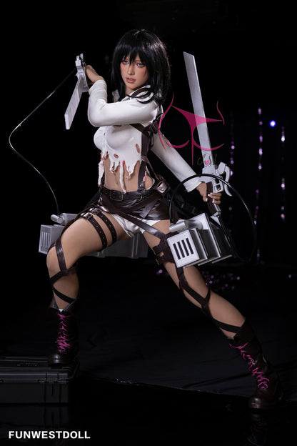 詩歩-シリコン ヘッド FunWestDoll