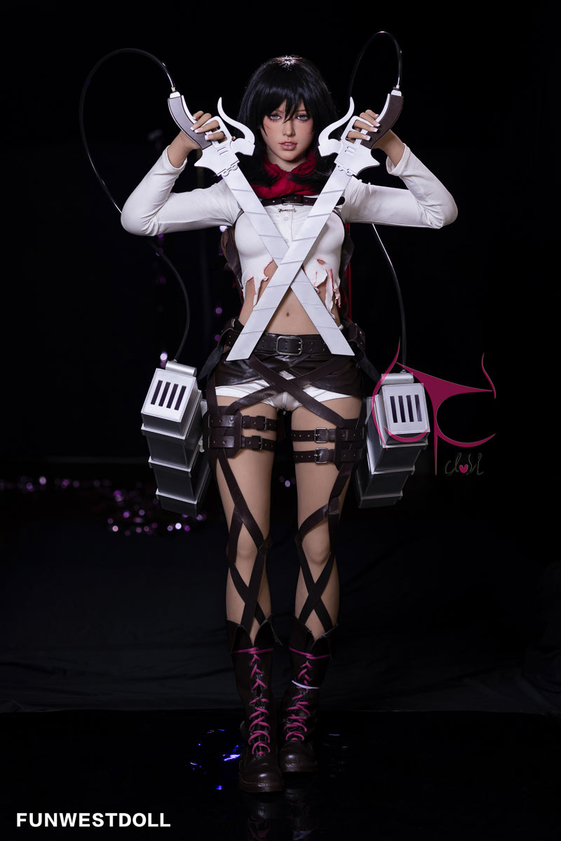 詩歩-シリコン ヘッド FunWestDoll