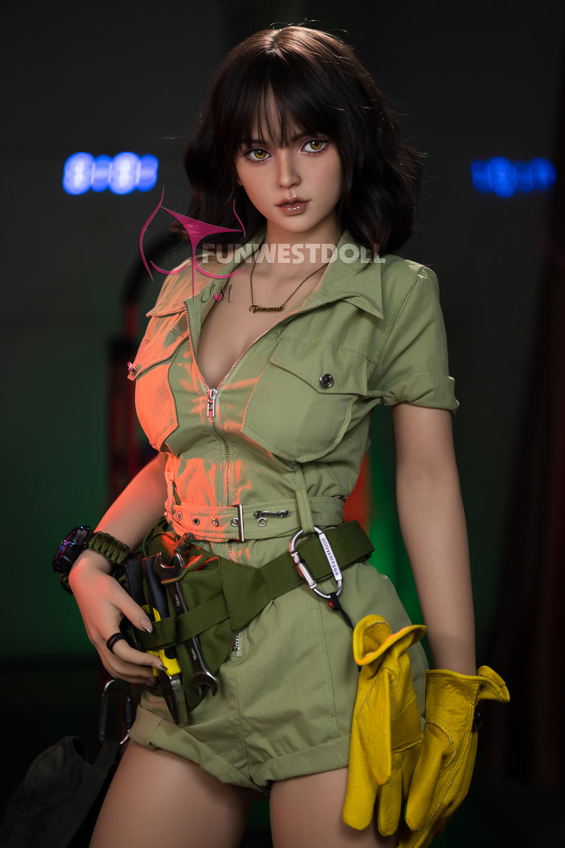 花蓟-シリコン ヘッド FunWestDoll